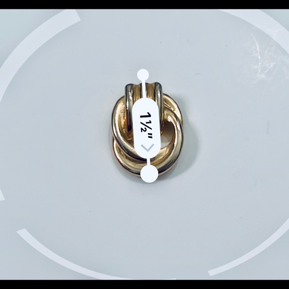 Boutons Clip De Souliers En Forme De Cœur Doré - Marque Bluette, D'occasion